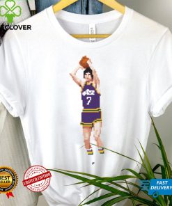 Pete Maravich Pixel Qiangy Basketball shirt