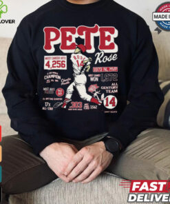 Pete Rose Career Stats Shirt