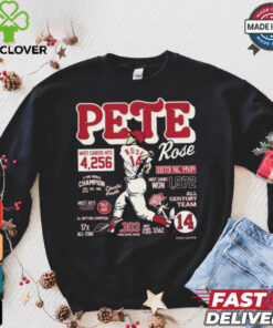 Pete Rose Career Stats Shirt