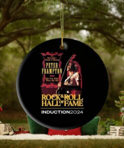 Peter Frampton Rock & Roll Hall Of Fame Induction 2024 Ornament