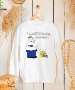 Peter Griffin Buffalo Bills I smell winning tis the season peeing on Los Angeles Rams helmet shirt