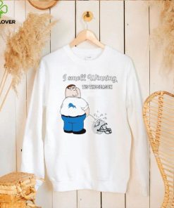 Peter Griffin Detroit Lions peeing on Philadelphia Eagles helmet I smell winning tis the season shirt