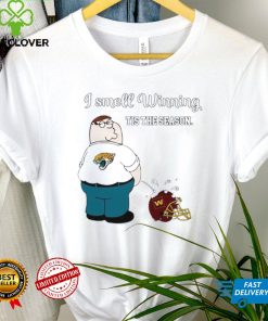 Peter Griffin Jacksonville Jaguars peeing on Washington Commanders helmet I smell winning tis the season shirt 3 Peter Griffin Jacksonville Jaguars peeing on Washington Commanders helmet I smell winning tis the season shirt