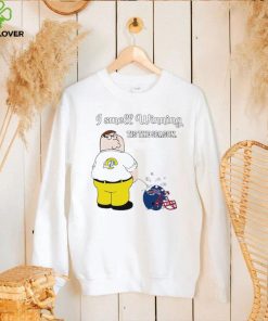 Peter Griffin Los Angeles Rams peeing on Buffalo Bills helmet I smell winning tis the season shirt