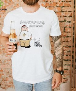 Peter Griffin New Orleans Saints peeing on Atlanta Falcons helmet I smell winning tis the season shirt