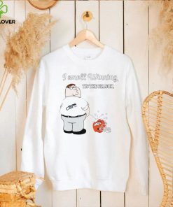 Peter Griffin Seattle Seahawks I smell winning tis the season peeing on Denver Broncos helmet shirt