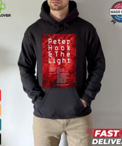 Peter Hook & The Light European Spain & France Tour 2025 Poster Shirt