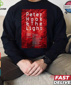 Peter Hook & The Light European Spain & France Tour 2025 Poster Shirt