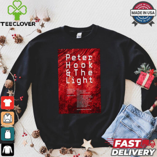 Peter Hook & The Light European Spain & France Tour 2025 Poster Shirt