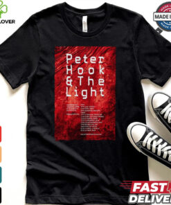Peter Hook & The Light European Spain & France Tour 2025 Poster Shirt