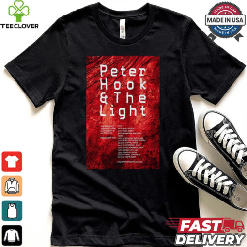 Peter Hook & The Light European Spain & France Tour 2025 Poster Shirt