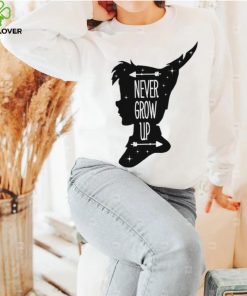 Peter Pan Quote, Never Grow Up T shirt,