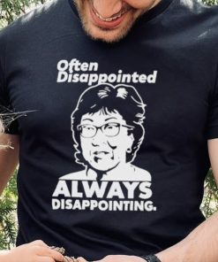 Peter morley senator susan collins often disappointed always disappointing shirt 1 Peter morley senator susan collins often disappointed always disappointing shirt