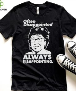 Peter morley senator susan collins often disappointed always disappointing shirt 3 Peter morley senator susan collins often disappointed always disappointing shirt