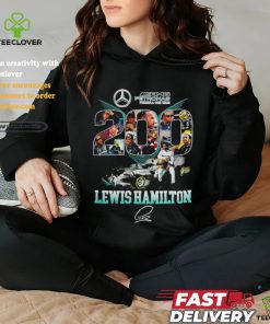 Petronas Pormula One Team 200 Lewis Hamilton Signature Shirt