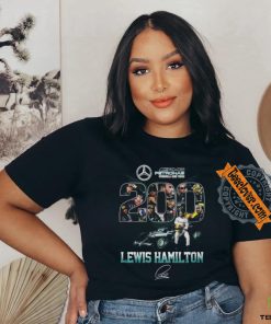 Petronas Pormula One Team 200 Lewis Hamilton Signature T Shirt 1 Petronas Pormula One Team 200 Lewis Hamilton Signature T Shirt