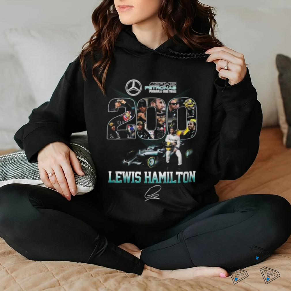Petronas Pormula One Team 200 Lewis Hamilton Signature T Shirt Petronas Pormula One Team 200 Lewis Hamilton Signature T Shirt