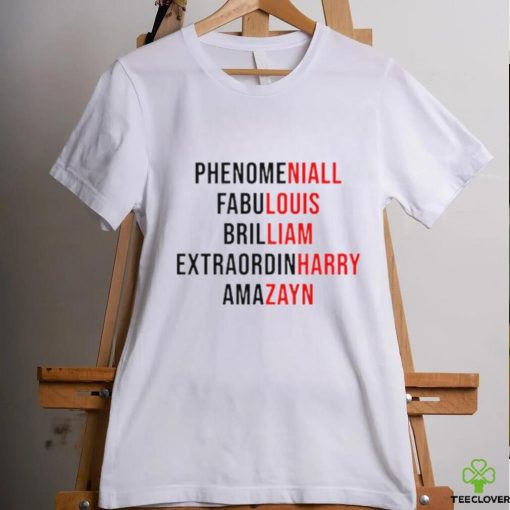 Phenomeniall fabulouis brilliam extraordinHarry amazayn one direction shirt