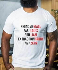 Phenomeniall fabulouis brilliam extraordinHarry amazayn one direction shirt