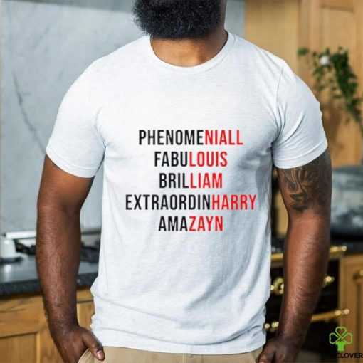 Phenomeniall fabulouis brilliam extraordinHarry amazayn one direction shirt