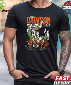 Phil Dawson Cleveland Browns Vintage Signature Painting t shirt