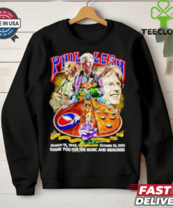Phil Lesh March 15 1940 October 2024 Thank You For The Music And Memories shirt