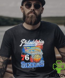 Philadelphia 3x NBA Champions 76 Sixers Shirt