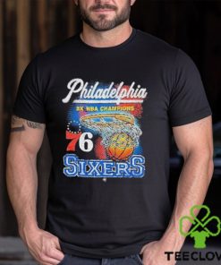 Philadelphia 3x NBA Champions 76 Sixers Shirt