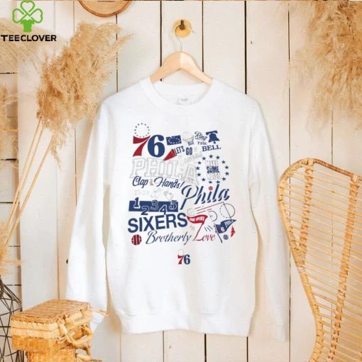 Philadelphia 76 let’s go Sixers Ring the Bell make some noise Brotherly Love shirt