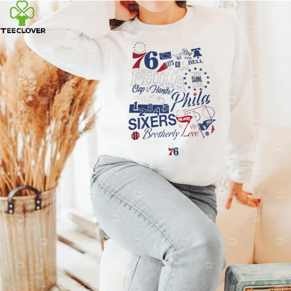 Philadelphia 76 let’s go Sixers Ring the Bell make some noise Brotherly Love shirt Philadelphia 76 let’s go Sixers Ring the Bell make some noise Brotherly Love shirt