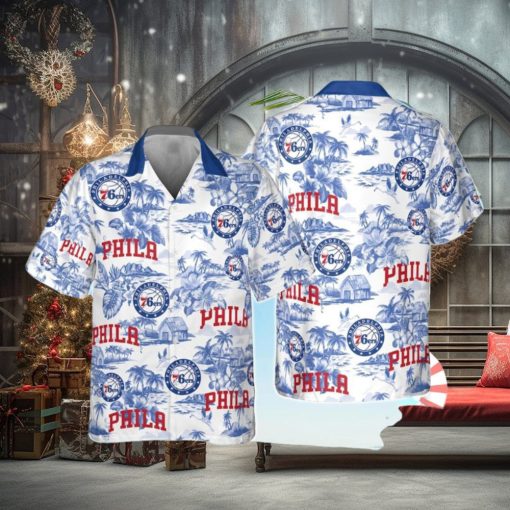 Philadelphia 76Ers National Basketball Association Hawaiian Shirt Gift For Fans