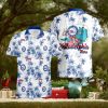 Cincinnati Bengals Baby Yoda Name Personalized Short Sleeve Button Up Tropical Hawaiian Shirt