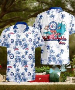 Philadelphia 76Ers National Basketball Hawaiian Shirt Association