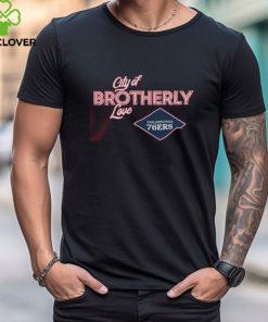 Philadelphia 76ers 2024 City Edition City of Brotherly Love T Shirt