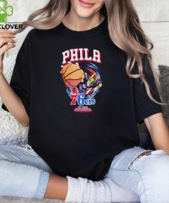 Philadelphia 76ers And My Hero Academia All Might Smash Shirts