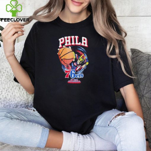 Philadelphia 76ers And My Hero Academia All Might Smash Shirts