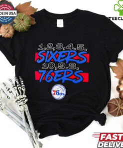 Philadelphia 76ers Core Hometown Launch number shirt