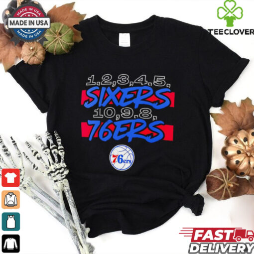 Philadelphia 76ers Core Hometown Launch number shirt