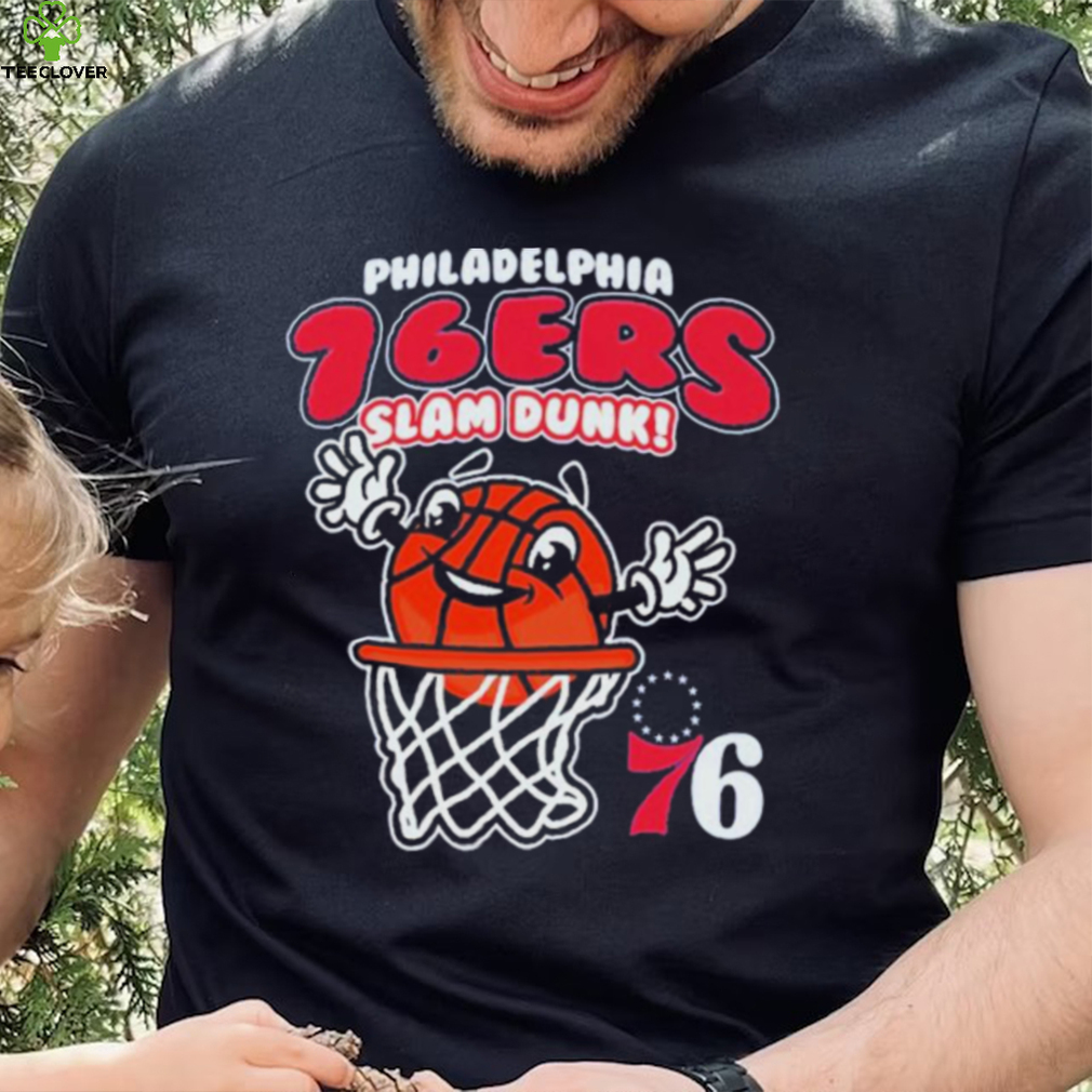 Philadelphia 76ers Infant Happy Dunk T Shirt Philadelphia 76ers Infant Happy Dunk T Shirt