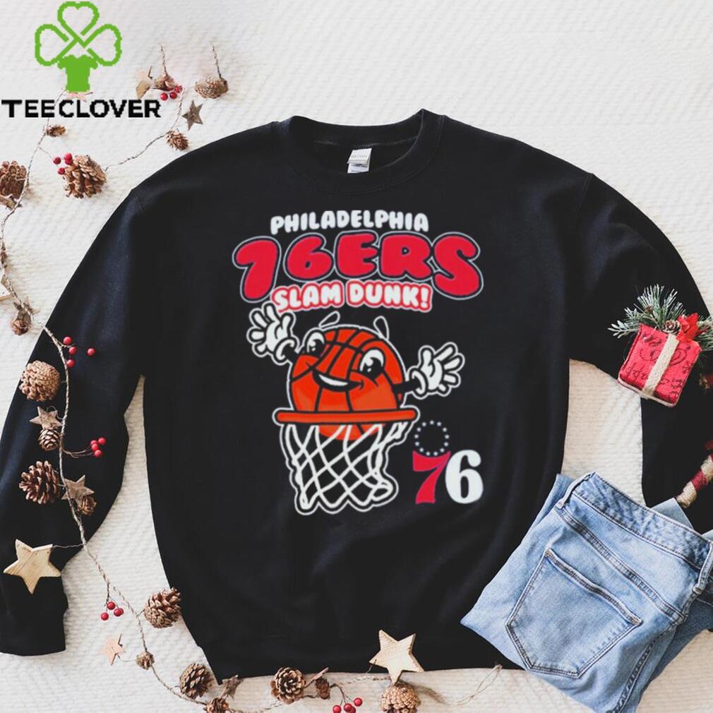 Philadelphia 76ers Infant Happy Dunk T Shirt Philadelphia 76ers Infant Happy Dunk T Shirt