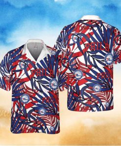 Philadelphia 76ers NBA Playoffs Design 2 Beach Hawaiian Shirt Men And Women For Fans Gift