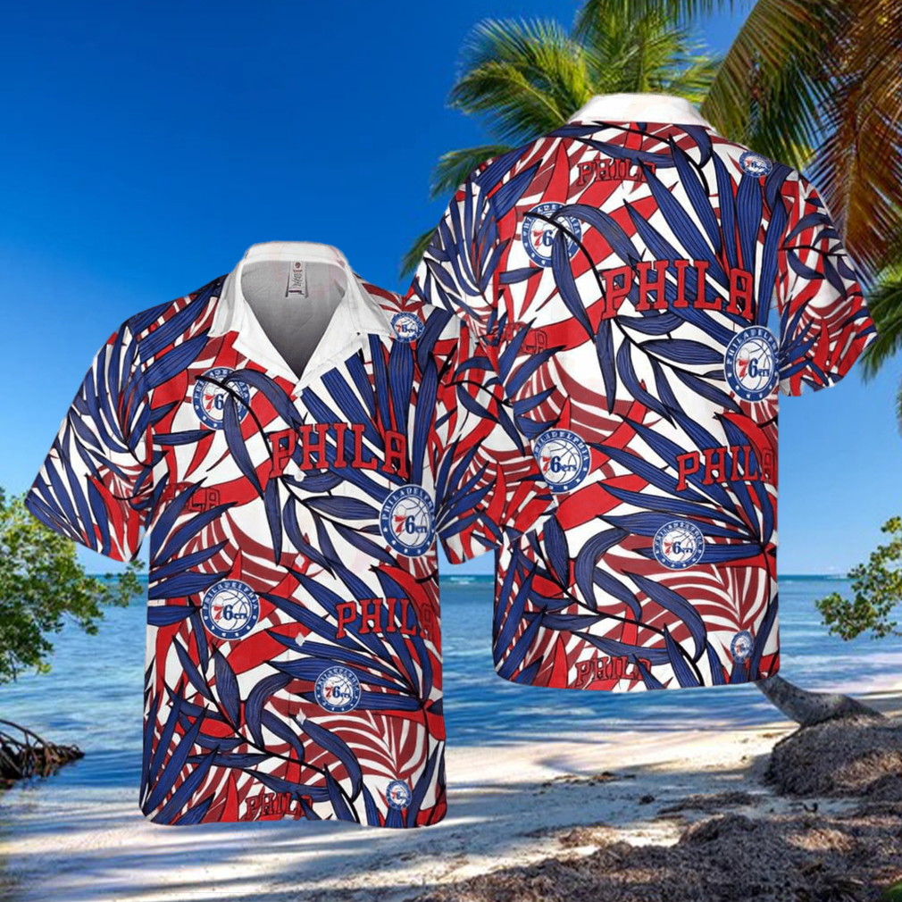 Philadelphia 76ers NBA Playoffs Design 2 Beach Hawaiian Shirt Men And Women For Fans Gift Philadelphia 76ers NBA Playoffs Design 2 Beach Hawaiian Shirt Men And Women For Fans Gift