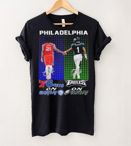 Philadelphia 76ers On Everyday Philadelphia On Sunday Shirt