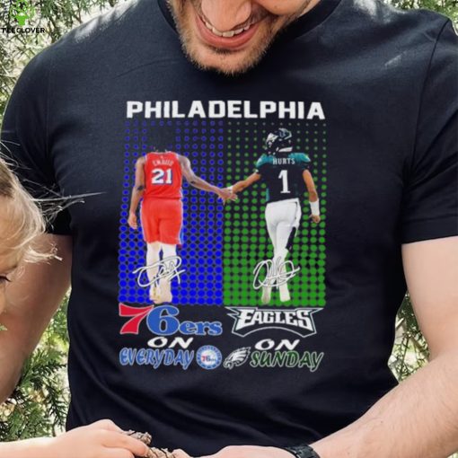 Philadelphia 76ers On Everyday Philadelphia On Sunday Shirt