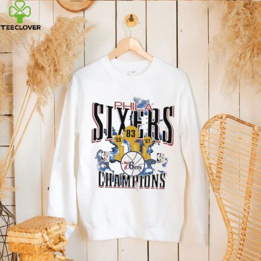 Philadelphia 76ers Phila Sixers Champions retro hoodie, sweater, longsleeve, shirt v-neck, t-shirt