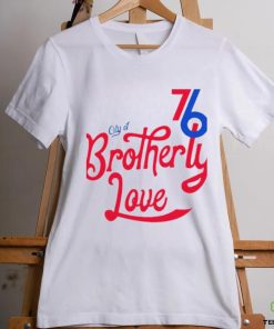 Philadelphia 76ers The City Of Brotherly Love NBA Playoff 2023 logo shirt 1 Philadelphia 76ers The City Of Brotherly Love NBA Playoff 2023 logo shirt