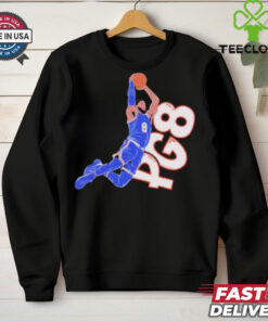 Philadelphia 76ers Tyler Johnson PG8 Shirt 2 Philadelphia 76ers Tyler Johnson PG8 Shirt