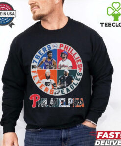 Philadelphia 76ers x Philadelphia Phillies x Philadelphia Eagles x Philadelphia Flyers 2024 Shirt