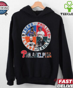Philadelphia 76ers x Philadelphia Phillies x Philadelphia Eagles x Philadelphia Flyers 2024 Shirt