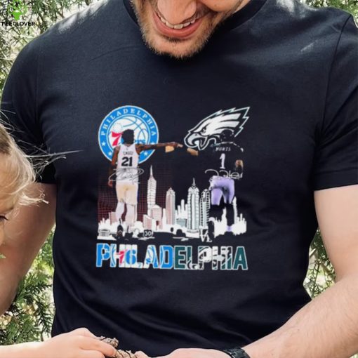 Philadelphia And Eagles City Signature Shirt